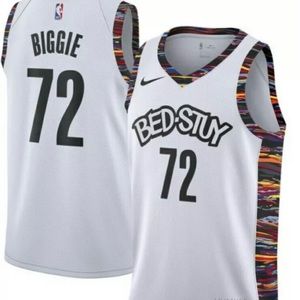 Nike Brooklyn Nets Biggie City Jersey Size S L XL